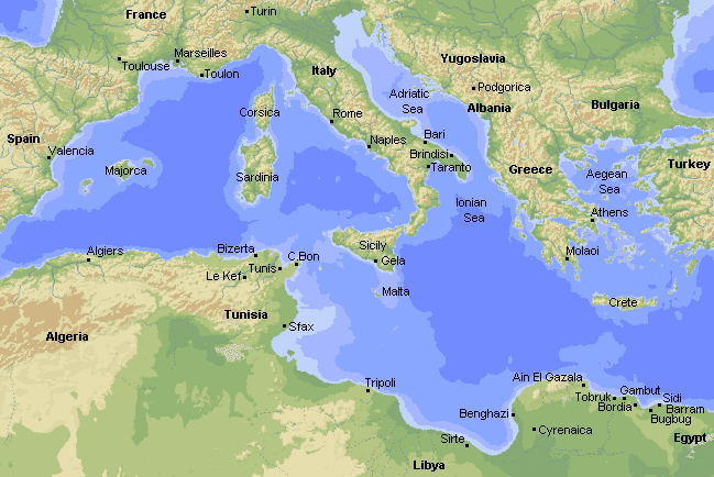 Bases - Mediterranean Area